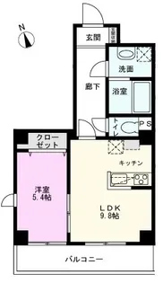 SKY GRIP【4階】の間取り