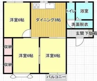ルネサンス21【1階】の間取り