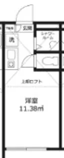 東京都江戸川区小松川4【アパート】の間取り