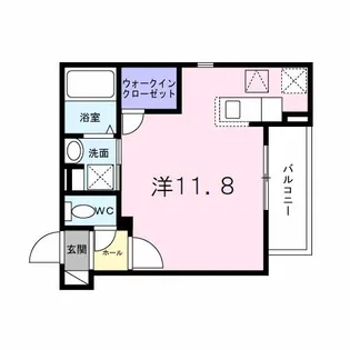 ヒカルサ神戸王塚台I【1階】の間取り