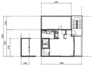 S131【3階】の間取り