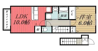 千葉県市原市西広2【アパート】の間取り