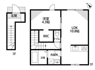 パルモア K3【2階】の間取り