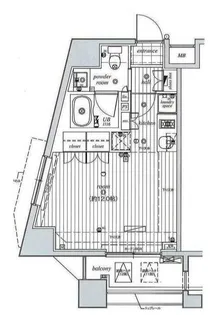 東京都大田区山王3【マンション】の間取り