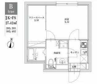 LEGALAND江古田【2階】の間取り