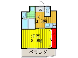 弥生Village大垣内【1階】の間取り