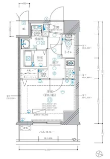 ディアレイシャス東別院IV【14階】の間取り