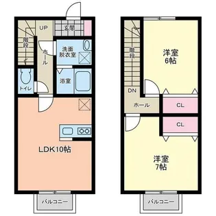 プレステージII【2階】の間取り