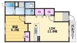サンリットスクエア【2階】の間取り