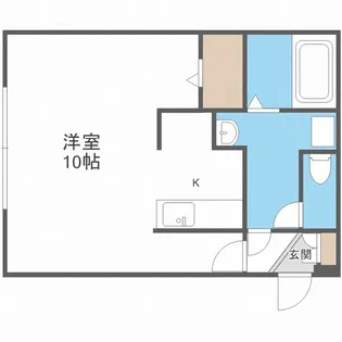 カーサ国際大前【2階】の間取り
