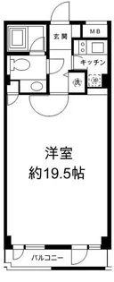 H&M南青山 EAST【2階】の間取り