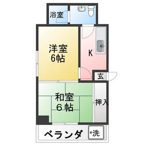 メゾネード・イナバ【3階】の間取り