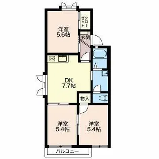 あすか【2階】の間取り