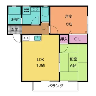 ル・プランタン【1階】の間取り