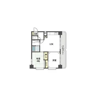 グローリーヨシダ【7階】の間取り