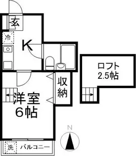 アーバンL21 B棟【2階】の間取り