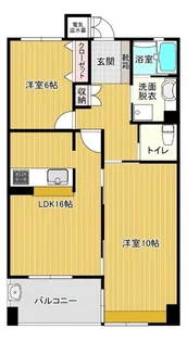 R&R延岡参番館【4階】の間取り
