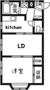 ORK HEIGHTS オークハイツ【2階】の間取り