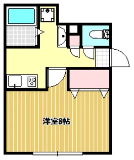 レガート柏桜台B【1階】の間取り