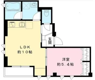 Vorfahren代々木(フォアファーレンヨヨギ)【3階】の間取り
