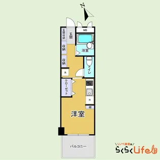 ヒルズグリーン【1階】の間取り