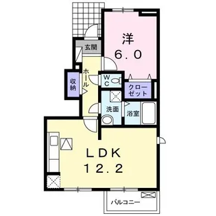 プリマヴェーラ II【1階】の間取り