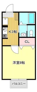 ひくまのハウスB【1階】の間取り