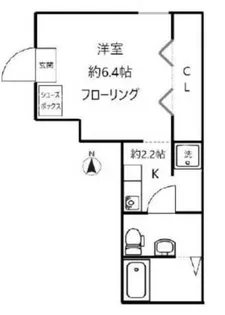 パティオ・デ本郷【1階】の間取り