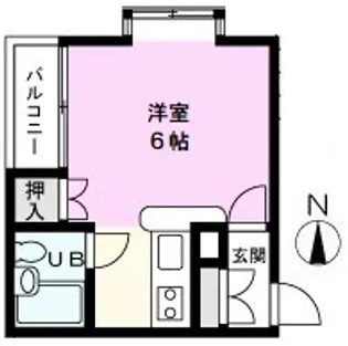 グリーンハイツ【2階】の間取り