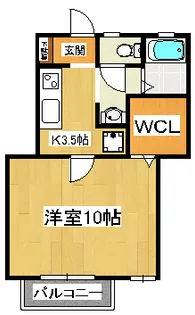 ボナール【1階】の間取り