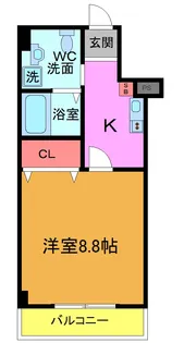 金太郎ヒルズ18【2階】の間取り