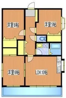 サンモール大堂【1階】の間取り