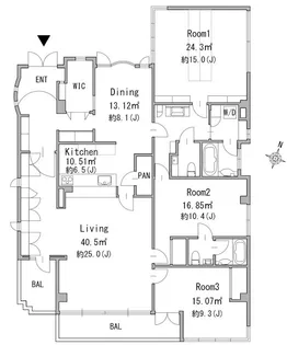 MAレジデンス【1階】の間取り
