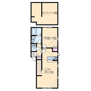 仮称)大倉山2丁目プロジェクト【1階】の間取り