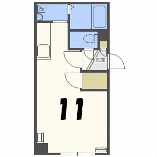ファーストコート東札幌【4階】の間取り