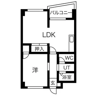 羽島ザスカイ【3階】の間取り