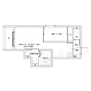 REGALEST堺市駅【3階】の間取り