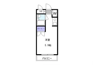 コバハイツ石神井公園V【2階】の間取り