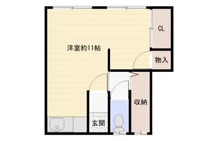新陽マンション【3階】の間取り