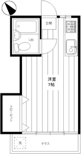 ハイツヒマラヤ【1階】の間取り