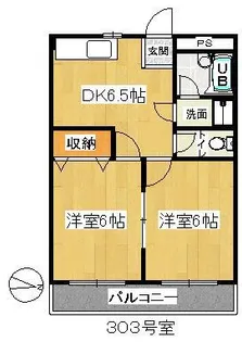 酒商増田屋ビル【3階】の間取り