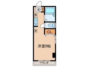 鈴木マンション【1階】の間取り
