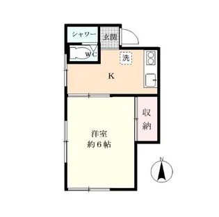 グリーンハウス【2階】の間取り