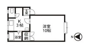 マーセルグランデ【1階】の間取り