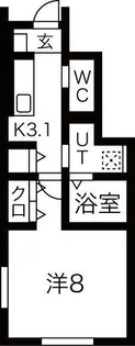 KSK北上II【1階】の間取り