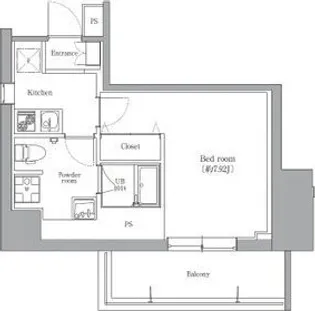 エルプレイス本町【10階】の間取り