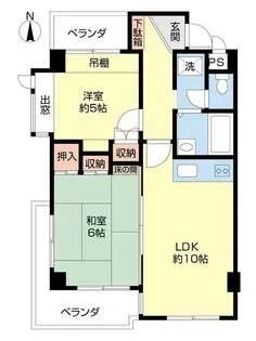 メッツハウス桜台【3階】の間取り