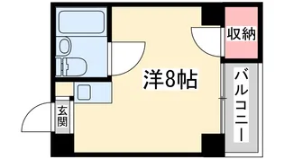 グランビルド天六【4階】の間取り