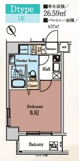 HY’s田端IIeast【10階】の間取り