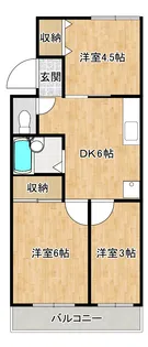 サングリーン春日部【3階】の間取り